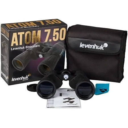 Бинокль Atom 7x, линзы 50 мм