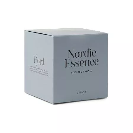 Маленькая ароматическая свеча VINGA Nordic Essence в стекле