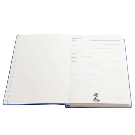 Ежедневник A5 недатированный Franco в мягком переплёте, синий