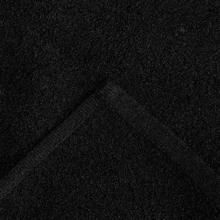 Полотенце махровое «Юнона», малое, черное