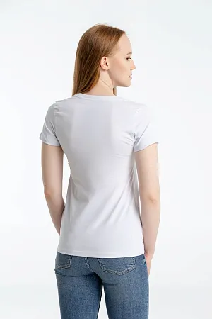 Футболка женская «Леон», белая