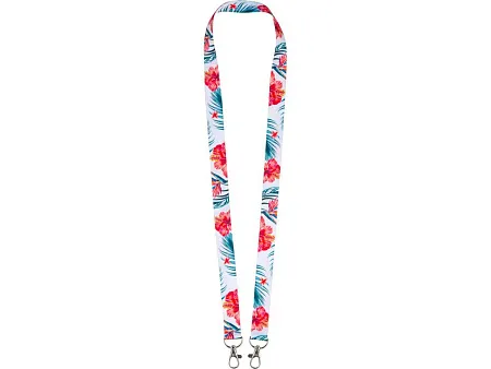 Ланъярд под сублимацию с 2-мя карабинами, 2 см