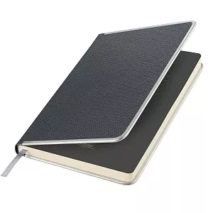 Ежедневник Portobello Trend, Carbon, недатированный, черный