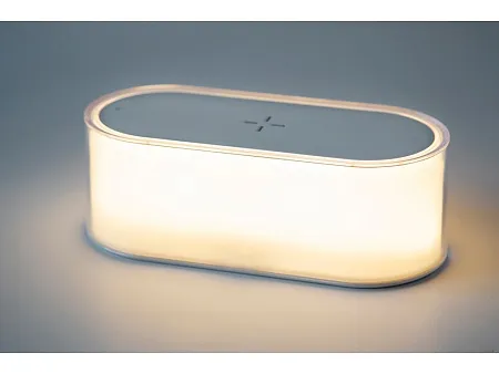 Ночник с беспроводной зарядкой и RGB подсветкой Miracle, 15 Вт