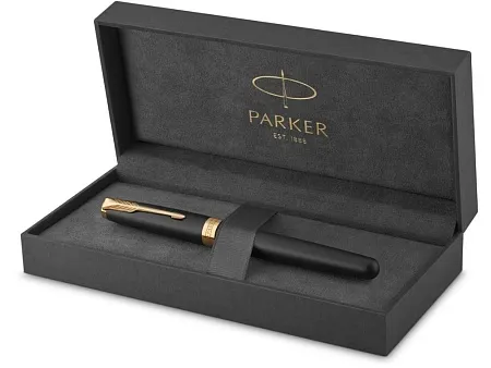 Ручка перьевая Parker Sonnet Matt Black GT