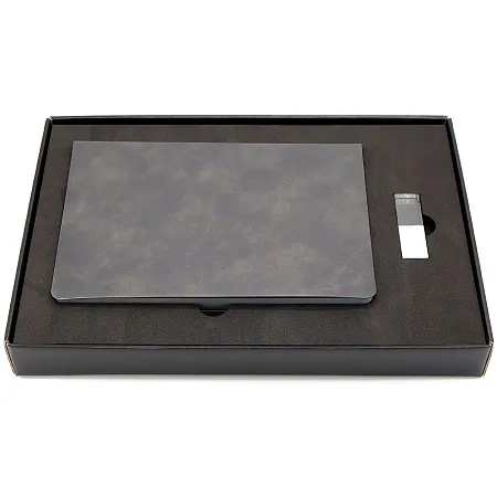 Подарочный набор ЗАМЕТЬ И ЗАПОМНИ, черный