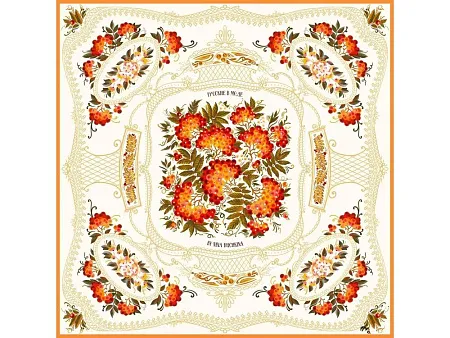 Платок Тагильский поднос