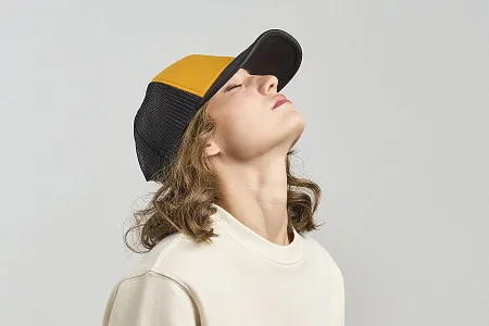 Бейсболка "RAPPER-S" 5 клиньев, пластиковая застёжка 80