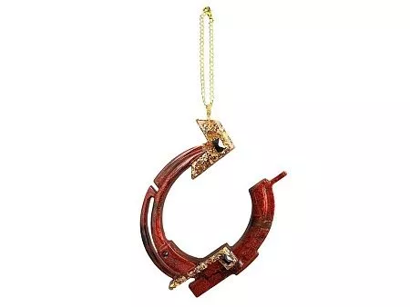 Набор елочных игрушек: Лошадь, Подкова