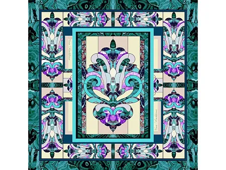 Платок Каменный Цветок