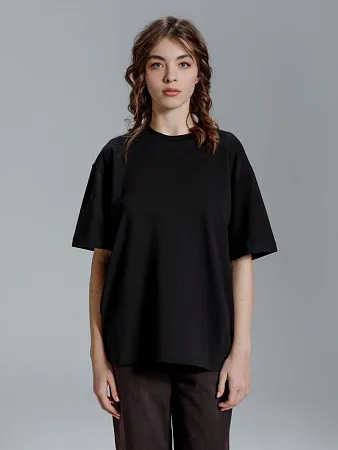 Футболка оверсайз Kangas, черная