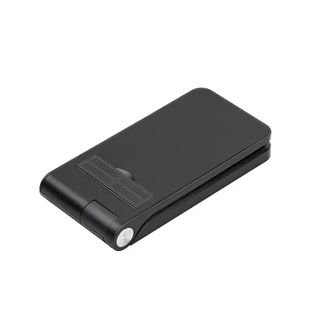 Складная беспроводная (15W) зарядная станция "Clap" для смартфона, часов и наушников, с подсветкой логотипа и подставкой