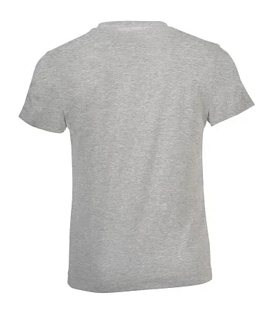 Футболка детская REGENT FIT KIDS, серый меланж