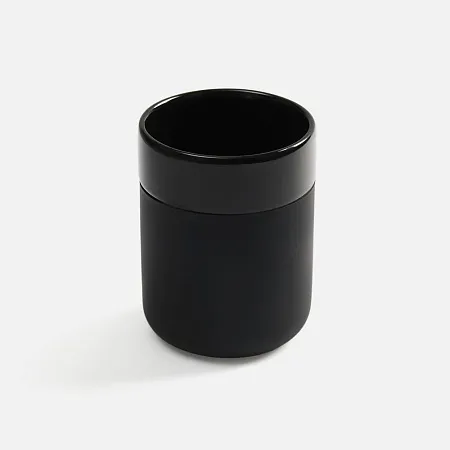 Кружка Nabo с силиконовым держателем, черная