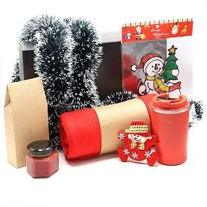 Подарочный набор Уют Box, красный