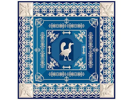 Платок Птица дивная