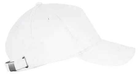 Бейсболка LONG BEACH, белая
