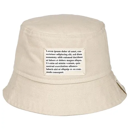 Лейбл хлопковый Doni, XL, неокрашенный