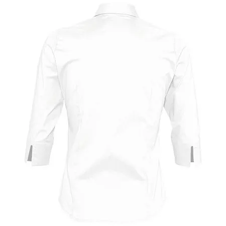 Рубашка женская с рукавом 3/4 EFFECT 140, голубая