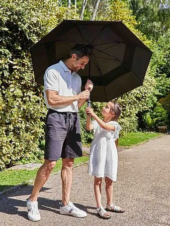 Зонт-трость Stormshield, черный