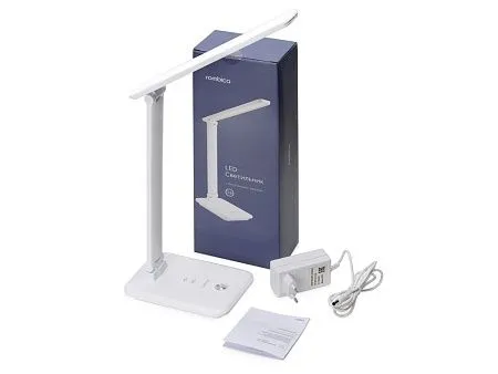 Настольная лампа с беспроводной зарядкой LED FAROS