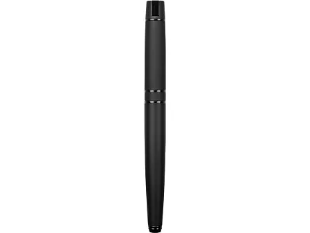 Ручка металлическая роллер VIP R GUM soft-touch с зеркальной гравировкой