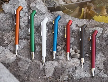 Ручка шариковая "George", оранжевый металлик**#