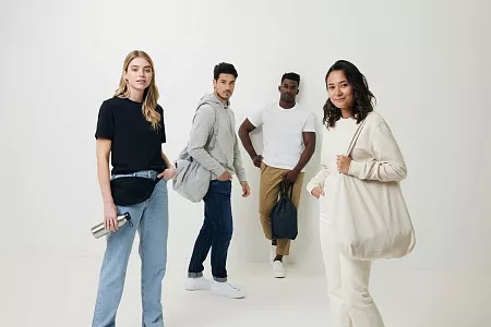 Футболка Iqoniq Bryce из переработанного хлопка, унисекс, 180 г/м²