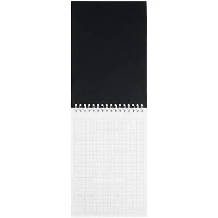 Блокнот Dali в клетку, черный