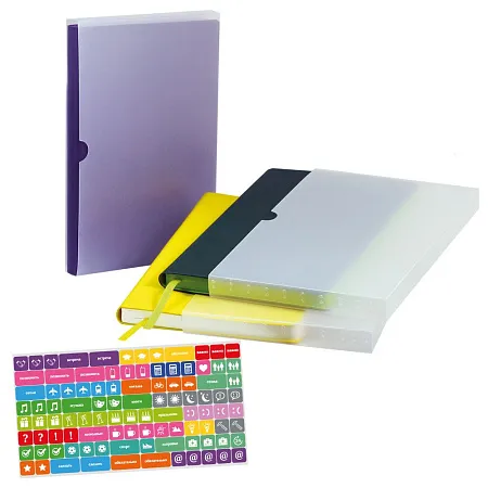 Ежедневник Portobello Trend, Sky, недатированный, синий