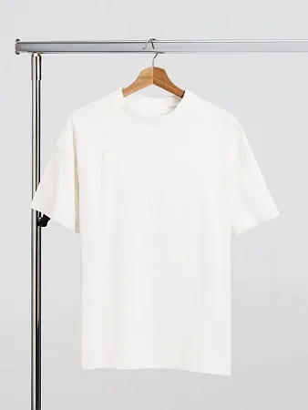 Футболка оверсайз унисекс Sinkopa, молочно-белая