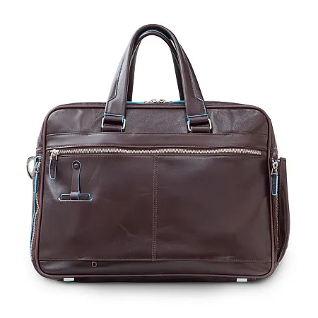 Сумка мужская для ноутбука Piquadro Blue Square, черная