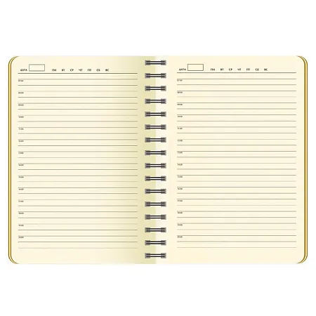 Ежедневник Portobello Trend, Vista, недатированный, синий/бежевый