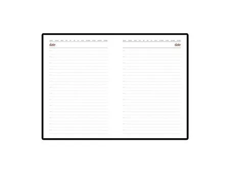 Ежедневник недатированный с магнитным клапаном А5 Waltz