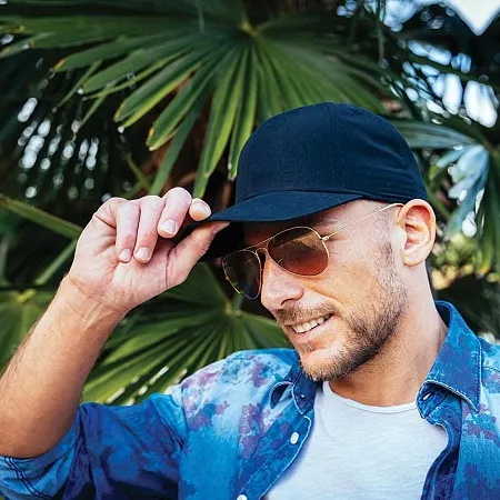 Бейсболка RECY FEEL, 6 клиньев, пластиковая застежка