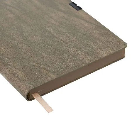 Ежедневник Portobello Trend, Velour, недатированный, бежевый