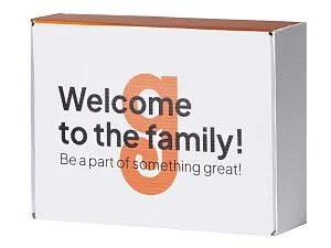 Коробка подарочная Zand, M с УФ- печатью на вылет