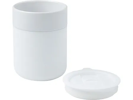 Кружка Java с силиконовой оберткой и пластиковой крышкой