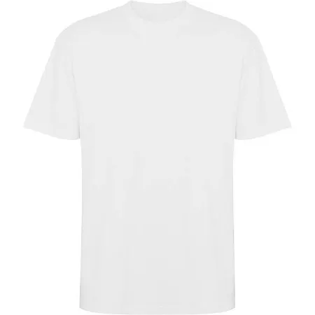 Футболка оверсайз BULL, БЕЛЫЙ S