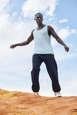 Майка унисекс Crusader TT, голубая