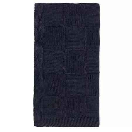 Плед Cella вязаный, 160*90 см, синий (без подарочной коробки)