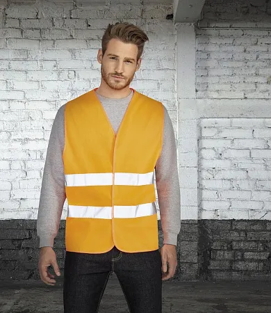 Жилет светоотражающий SECURE PRO, желтый неон