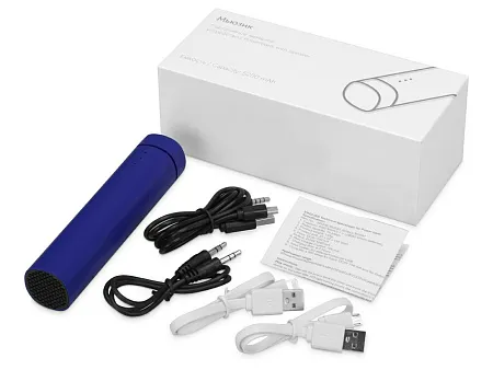 Портативное зарядное устройство Мьюзик, 5200 mAh