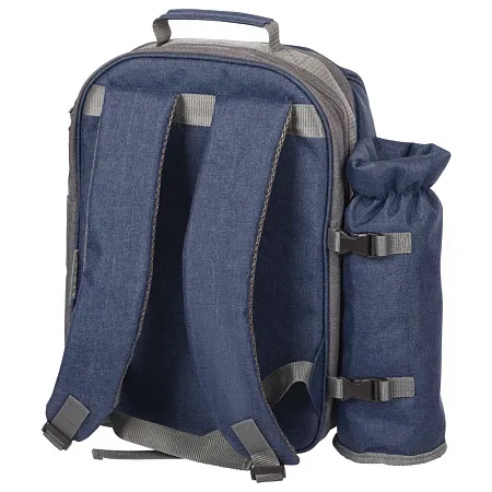 Набор для пикника Fridag на 2 персоны, серый с голубым