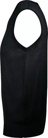 Жилет унисекс GENTLEMEN, черный