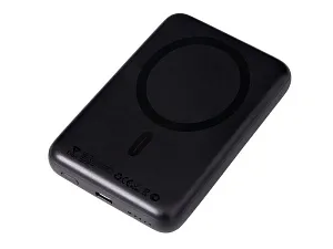 Магнитный внешний беспроводной аккумулятор Polarix, QC/PD, 10000 мАч