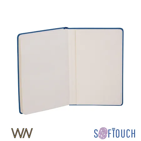 Ежедневник недатированный "Милан" в линейку, покрытие soft touch, А5