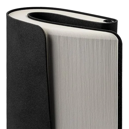 Ежедневник Nubuk, недатировнный, черный