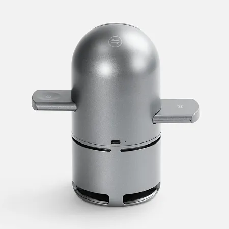 Bluetooth-колонка с беспроводной зарядкой Droid, серая