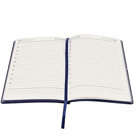 Ежедневник A5 недатированный Massimo в мягком переплёте, темно-зеленый